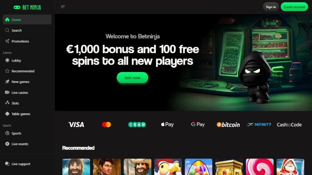 review over beste online casino zonder cruks betninja nederland