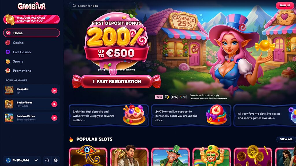 ervaringen met gambiva online casino zonder cruks