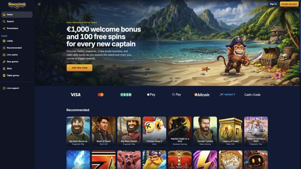 review over goksite zonder cruks van winner island